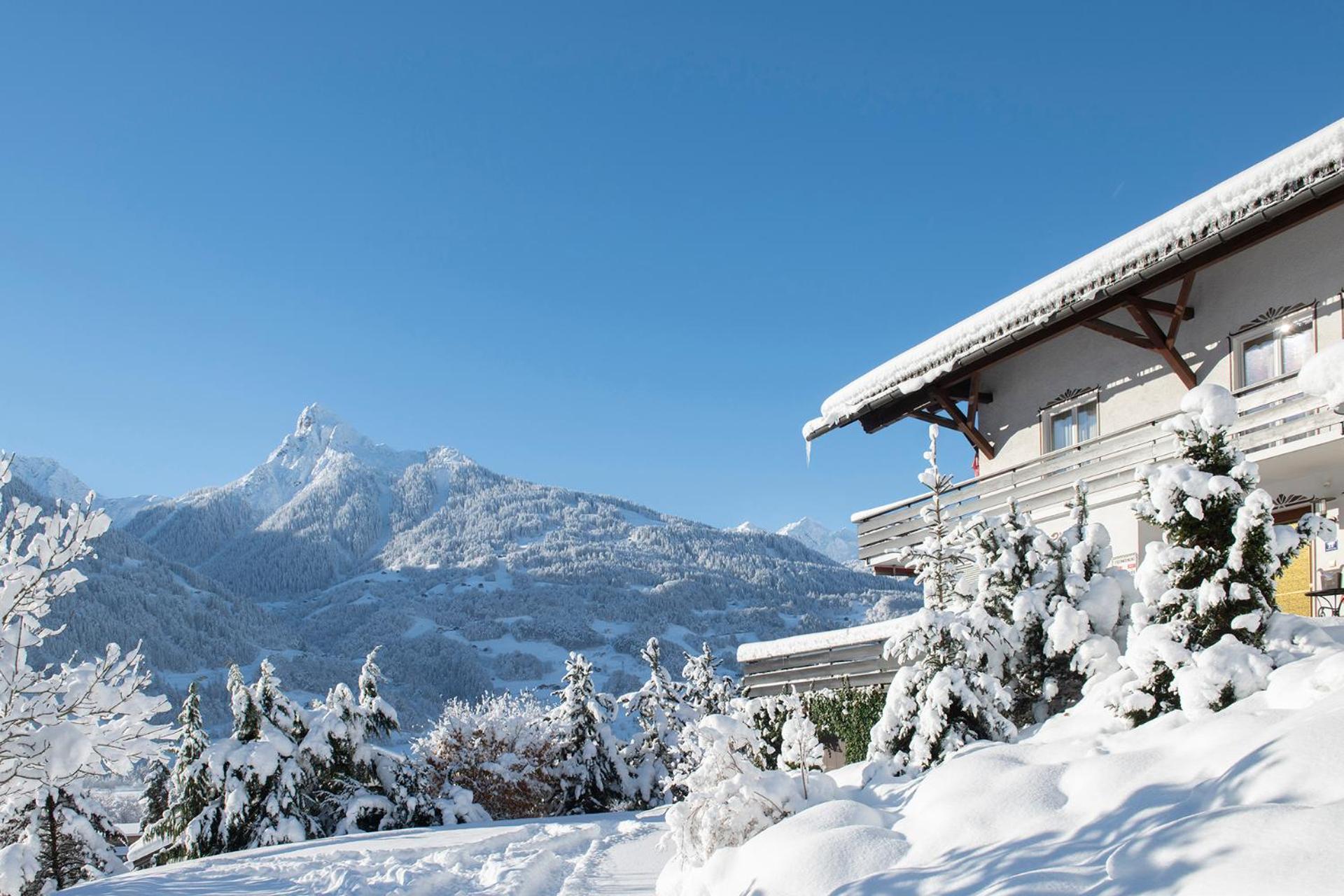 Ferienhaus Tinabella - Bei Der Hochjochbahn - Sivretta Montafon Villa Schruns Bagian luar foto